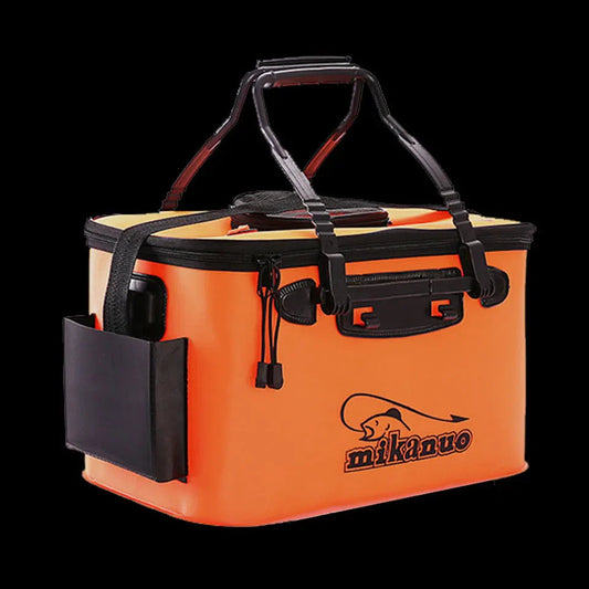 Portable EVA Fishing Bag Collapsible Fishing Bucket Live Fish Box Camping Water Container Pan Basin Tackle Storage Bag V.I.P Digital Presence   The Snag Bin