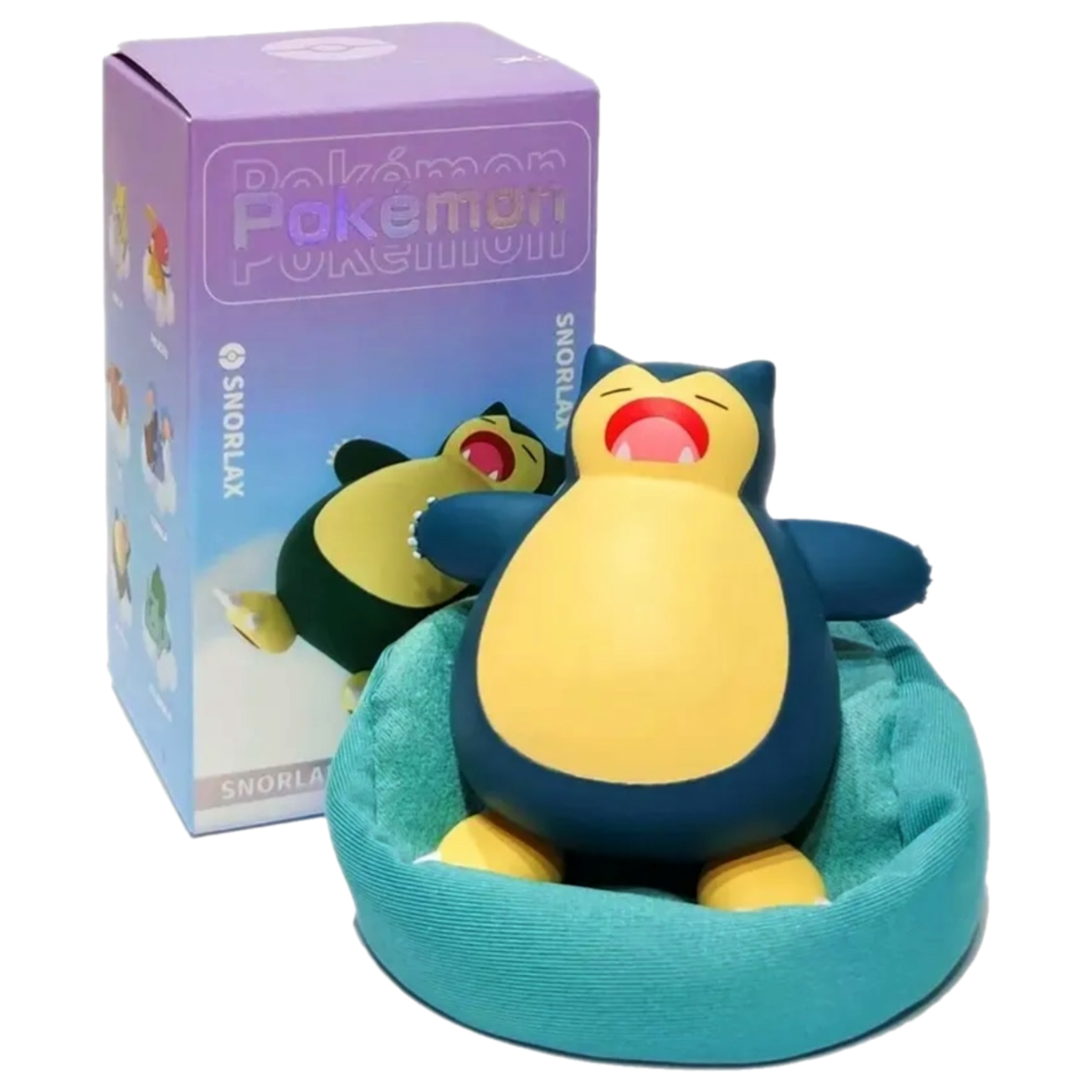Pokemon TCG: Sleeping Snorlax, Eevee, Pikachu, Komala, Bulbasaur, and Jirachi