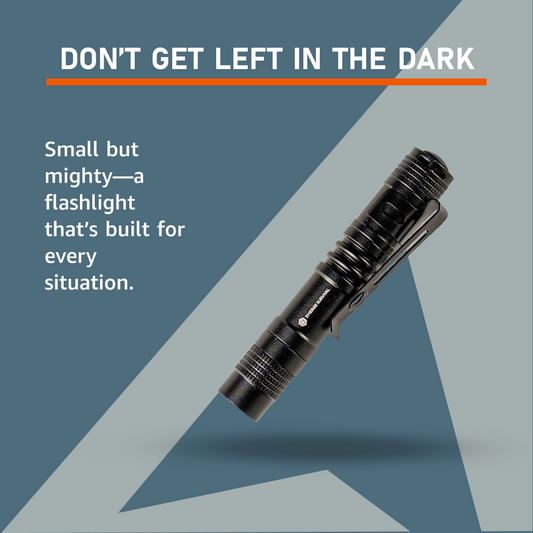 EDC Mini Flashlight Emerge Survival   The Snag Bin