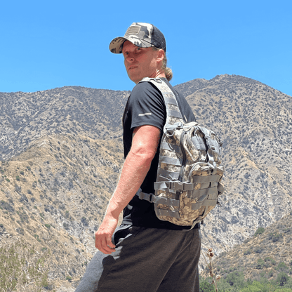 Tactical Medium 15L Sling Backpack Range Bag Mercantile Mountain Backpacks  The Snag Bin