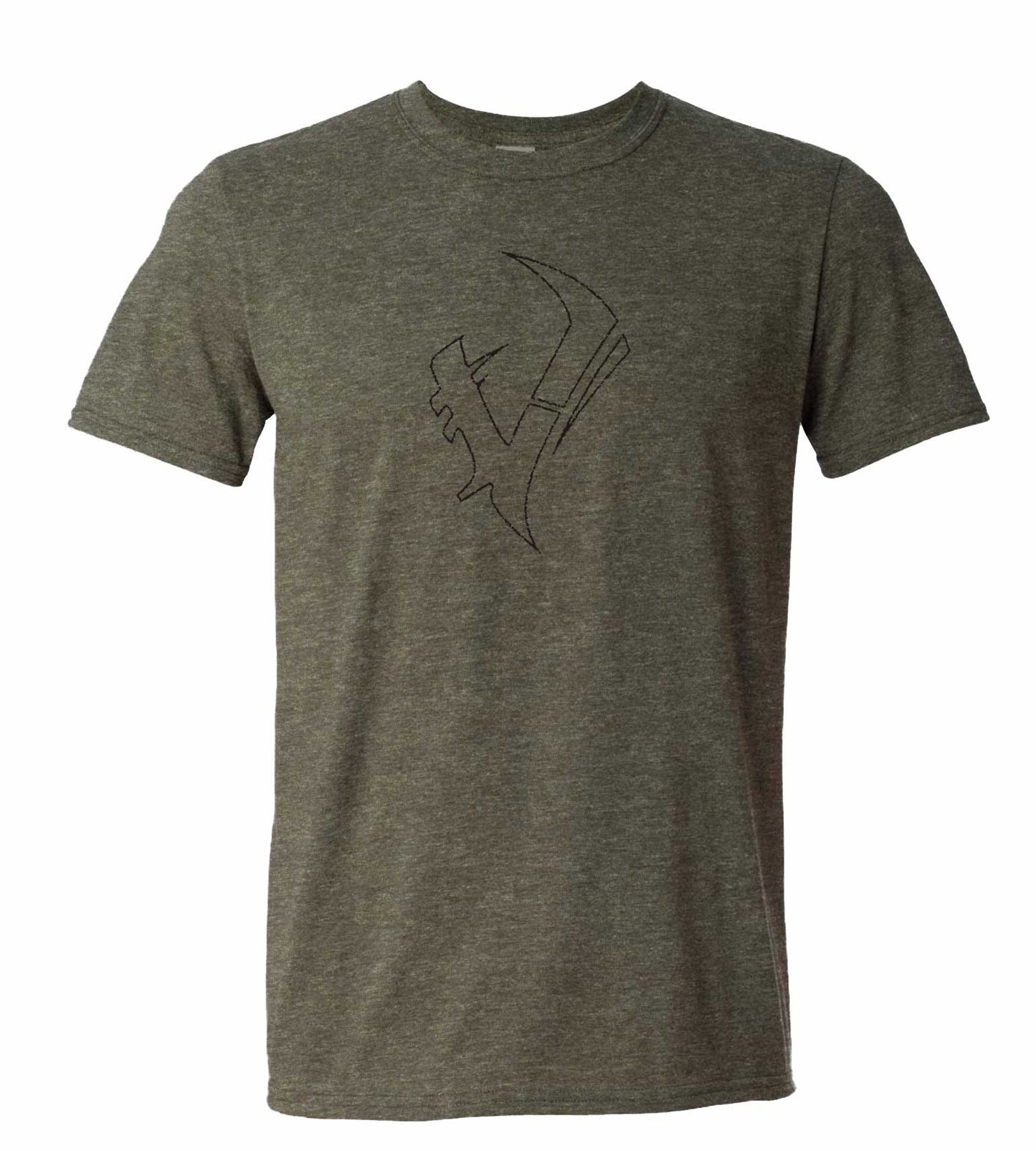 Vycah Short Sleeve Tee - Heather City Green Vycah Tee Shirt  The Snag Bin