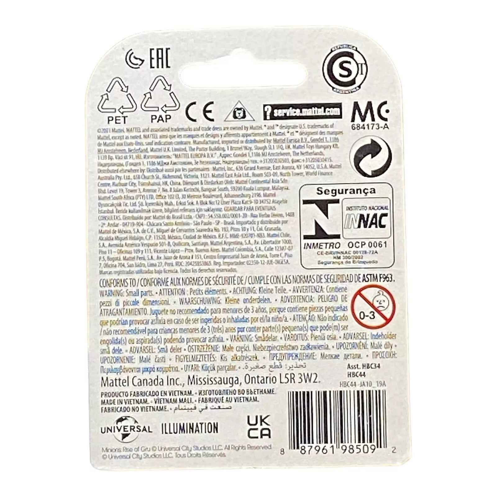 Otto Micro Figure Cake Topper - Minions: The Rise of Gru - Perfect Otto Minions Collectible