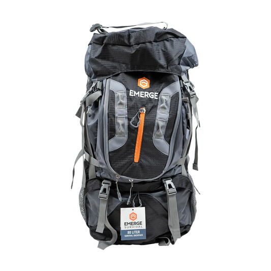 80L Survival Backpack - The Ranger Emerge Survival   The Snag Bin