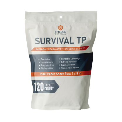 Emerge Survival Toilet Paper Emerge Survival  15.95 The Snag Bin
