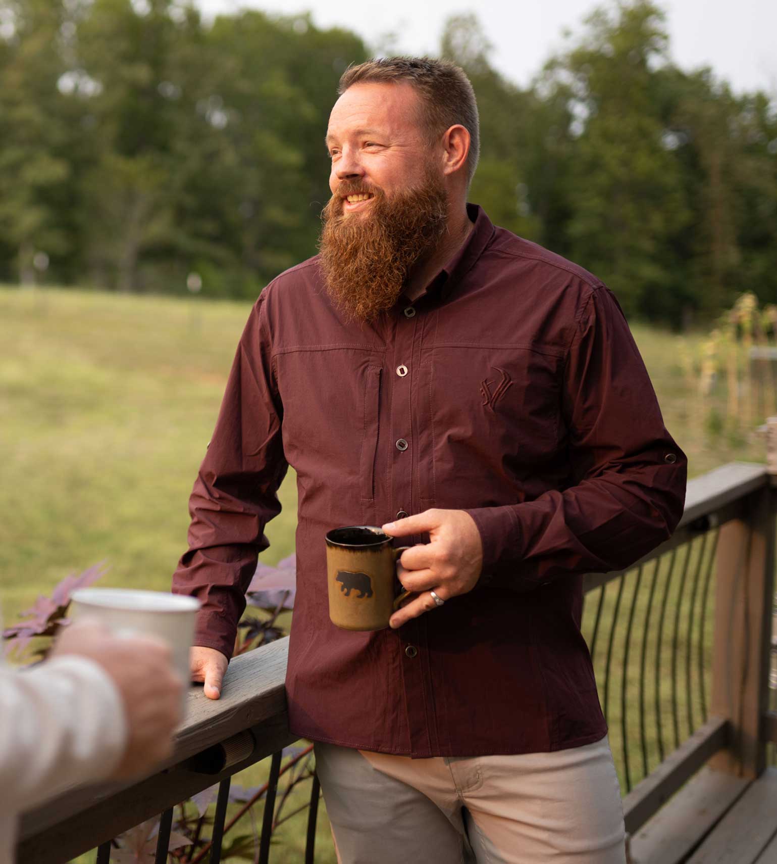 Trophy Tee - Clay Vycah Button Up Shirt  The Snag Bin