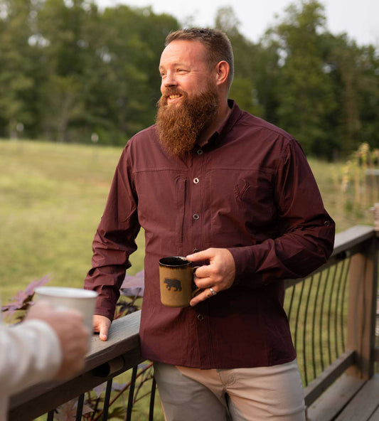 Trophy Tee - Clay Vycah Button Up Shirt  The Snag Bin