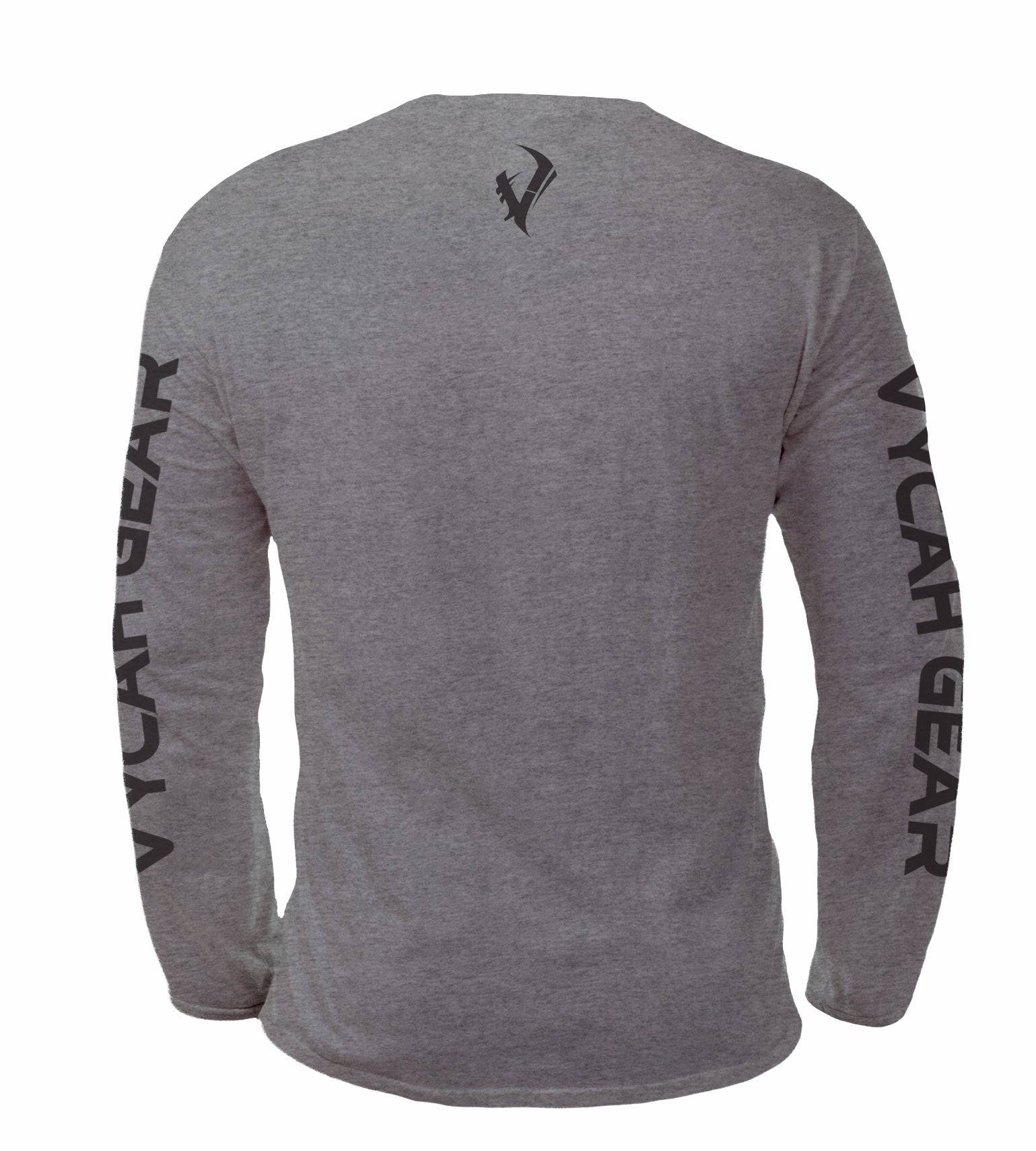 Vycah Long Sleeve Tee - Deep Heather Vycah Tee Shirt  The Snag Bin