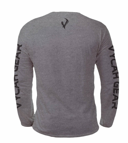 Vycah Long Sleeve Tee - Deep Heather Vycah Tee Shirt  The Snag Bin