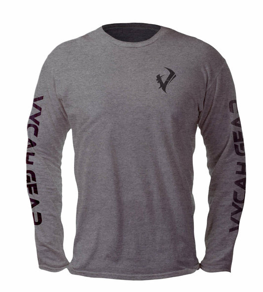 Vycah Long Sleeve Tee - Deep Heather Vycah Tee Shirt  The Snag Bin