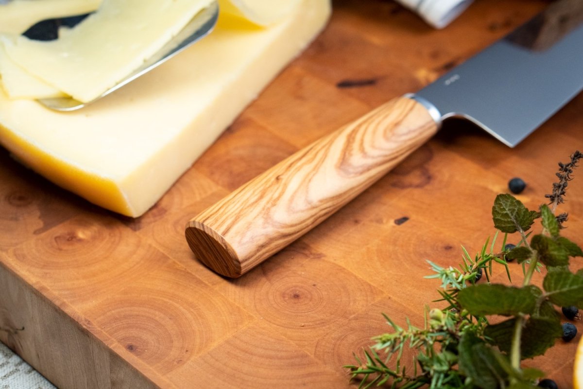 A&C Chef Knife - Olivewood - The Snag Bin