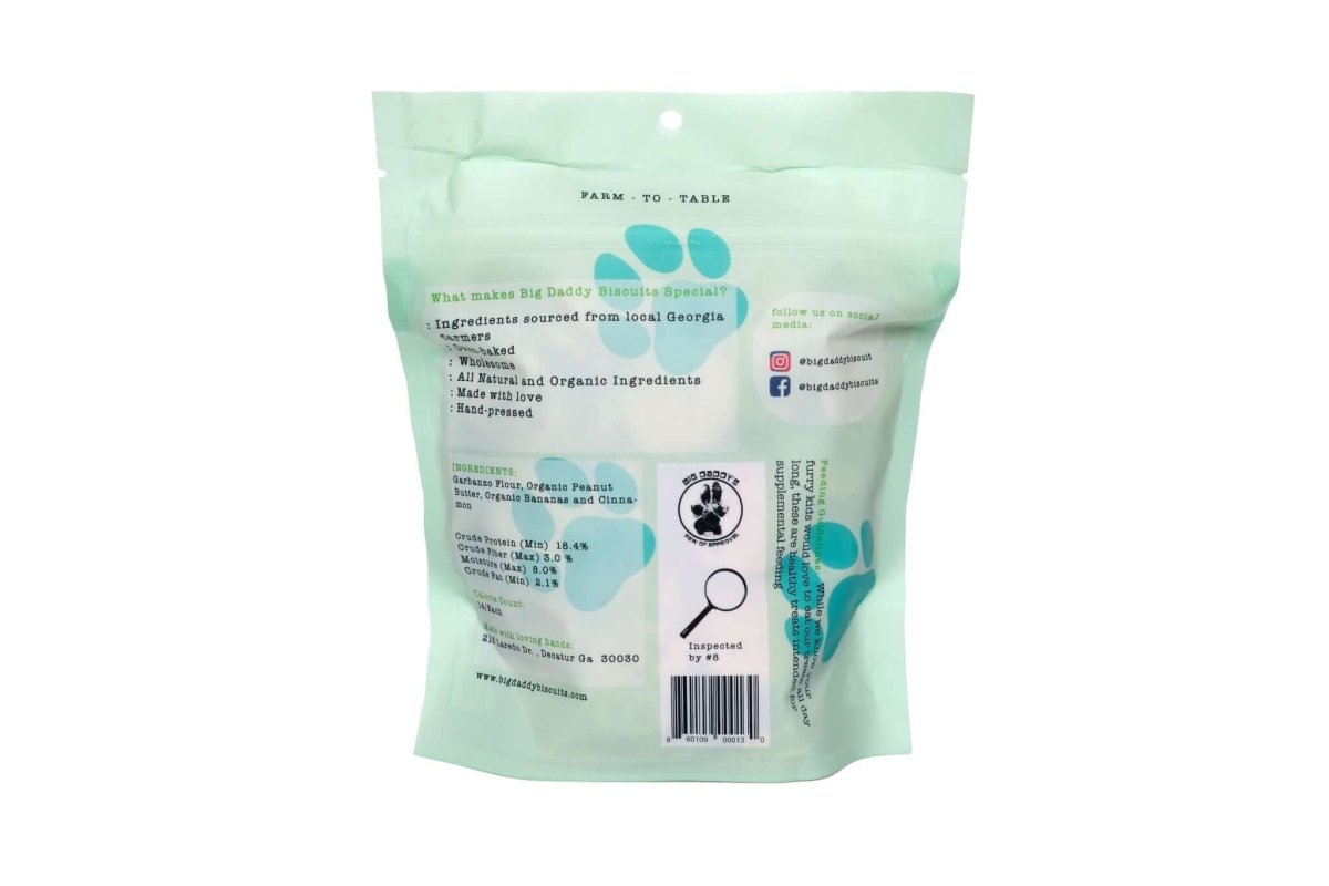 ALL - NATURAL GRAIN FREE PEANUT BUTTER DOG BISCUITS - The Snag Bin