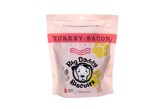 ALL - NATURAL TURKEY BACON DOG BISCUITS - The Snag Bin