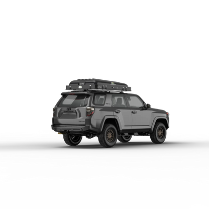 Alpha Hardshell Rooftop Tent – ABS – 2–3 Person – Black – All - Season Overland Shelter - The Snag Bin