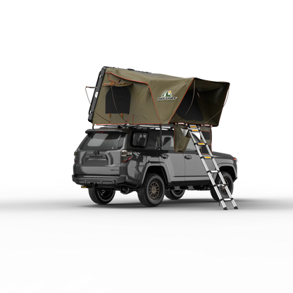 Alpha Hardshell Rooftop Tent – ABS – 2–3 Person – Black – All - Season Overland Shelter - The Snag Bin