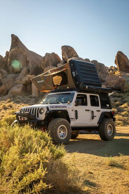 Alpha II Hardshell Rooftop Tent – ABS – 2 Person – Black – Lightweight Off - Road Tent - The Snag Bin