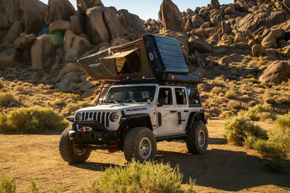 Alpha II Hardshell Rooftop Tent – ABS – 2 Person – Black – Lightweight Off - Road Tent - The Snag Bin