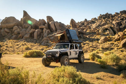 Alpha II Hardshell Rooftop Tent – ABS – 2 Person – Black – Lightweight Off - Road Tent - The Snag Bin