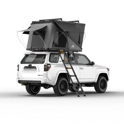 Alpine 51 Hardshell Rooftop Tent – Aluminum – 2 Person – Black – Compact Overland Design - The Snag Bin