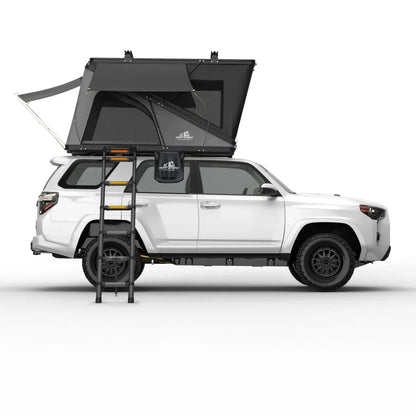 Alpine 51 Hardshell Rooftop Tent – Aluminum – 2 Person – Black – Compact Overland Design - The Snag Bin
