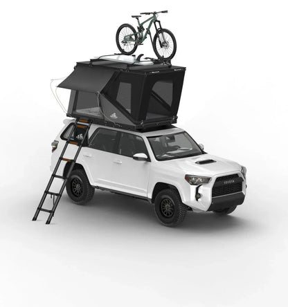 Alpine 51 Hardshell Rooftop Tent – Aluminum – 2 Person – Black – Compact Overland Design - The Snag Bin
