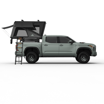 Alpine 61 Hardshell Rooftop Tent – Aluminum, 2–3 Person, 4 - Season Overland Tent for SUVs & Trucks – Black Compact Design - The Snag Bin
