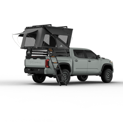 Alpine 61 Hardshell Rooftop Tent – Aluminum, 2–3 Person, 4 - Season Overland Tent for SUVs & Trucks – Black Compact Design - The Snag Bin