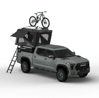 Alpine 61 Hardshell Rooftop Tent – Aluminum, 2–3 Person, 4 - Season Overland Tent for SUVs & Trucks – Black Compact Design - The Snag Bin