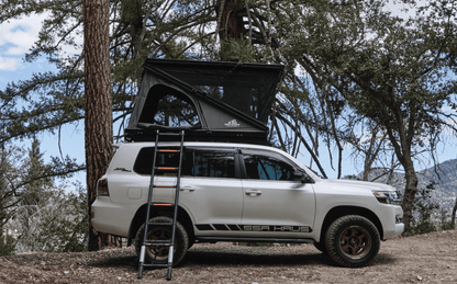 Alpine 61 Hardshell Rooftop Tent – Aluminum, 2–3 Person, 4 - Season Overland Tent for SUVs & Trucks – Black Compact Design - The Snag Bin