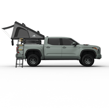 Alpine 61 Hardshell Rooftop Tent – Aluminum, 2–3 Person, 4 - Season Overland Tent for SUVs & Trucks – Black Compact Design - The Snag Bin