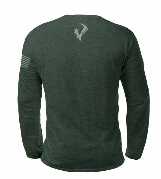 Vycah Freedom Tee - Heather Forest Vycah Tee Shirt  The Snag Bin