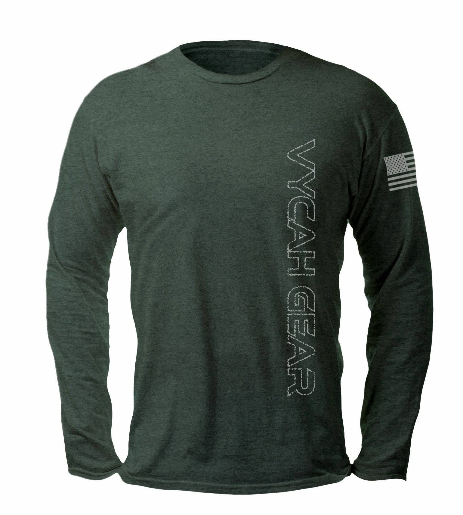 Vycah Freedom Tee - Heather Forest Vycah Tee Shirt  The Snag Bin