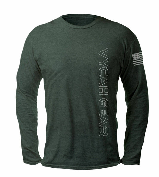 Vycah Freedom Tee - Heather Forest Vycah Tee Shirt  The Snag Bin
