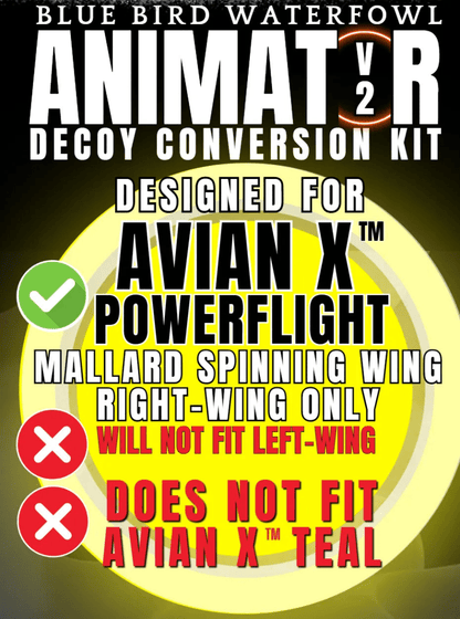 Animator V2 for Avian X Right - Side - The Snag Bin