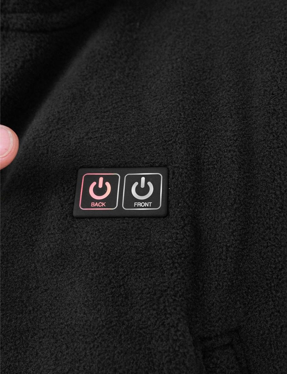ANTARCTICA GEAR Fleece Heating Jacket, Fit Zip Hood Winter Jacket For Men - The Snag Bin