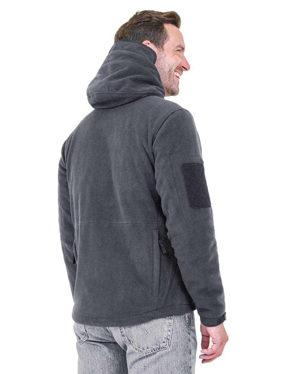 ANTARCTICA GEAR Fleece Heating Jacket, Fit Zip Hood Winter Jacket For Men - The Snag Bin