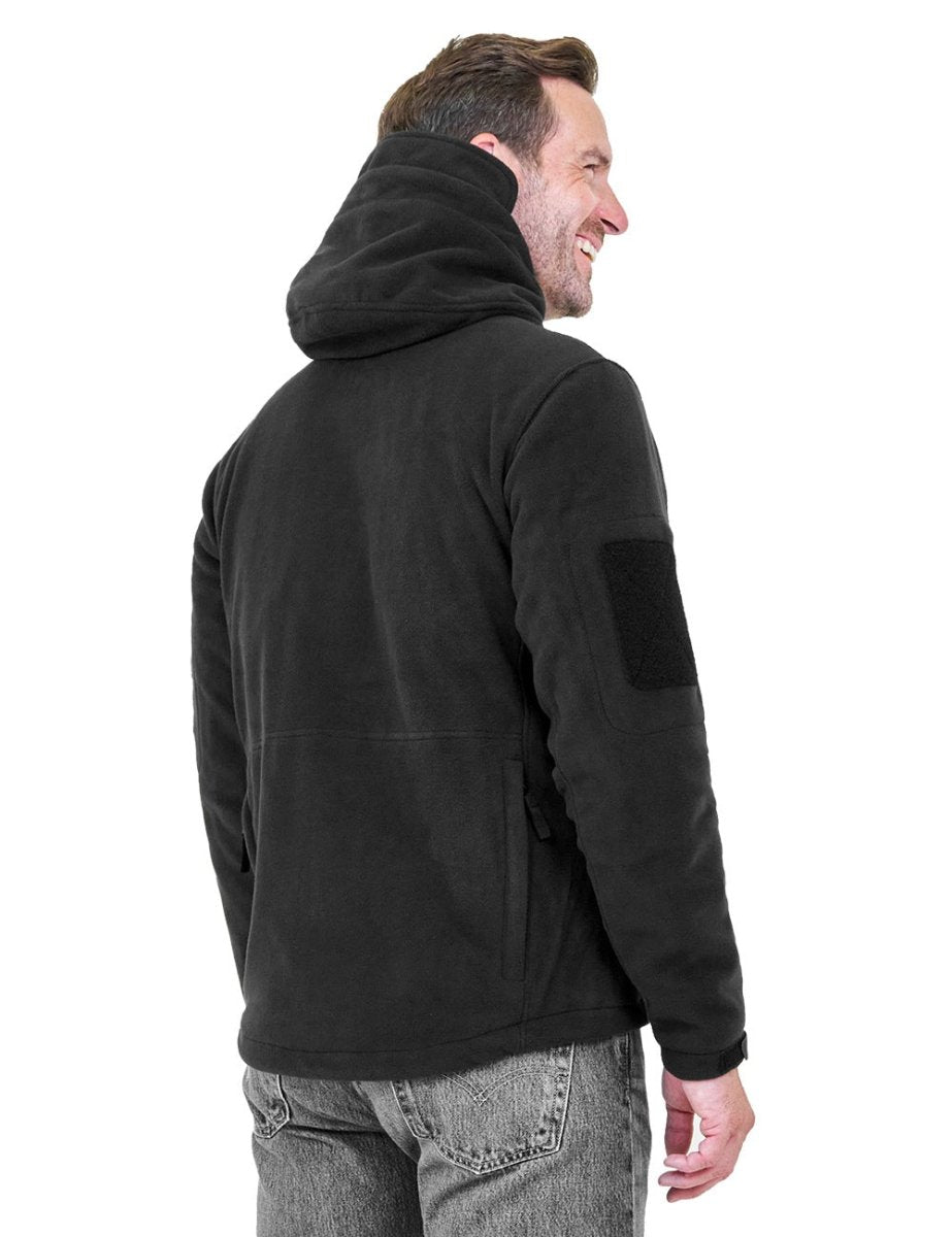 ANTARCTICA GEAR Fleece Heating Jacket, Fit Zip Hood Winter Jacket For Men - The Snag Bin