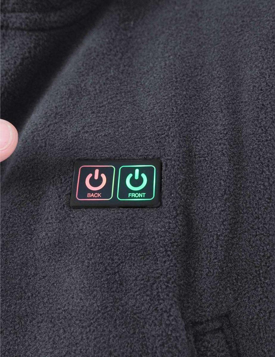 ANTARCTICA GEAR Fleece Heating Jacket, Fit Zip Hood Winter Jacket For Men - The Snag Bin