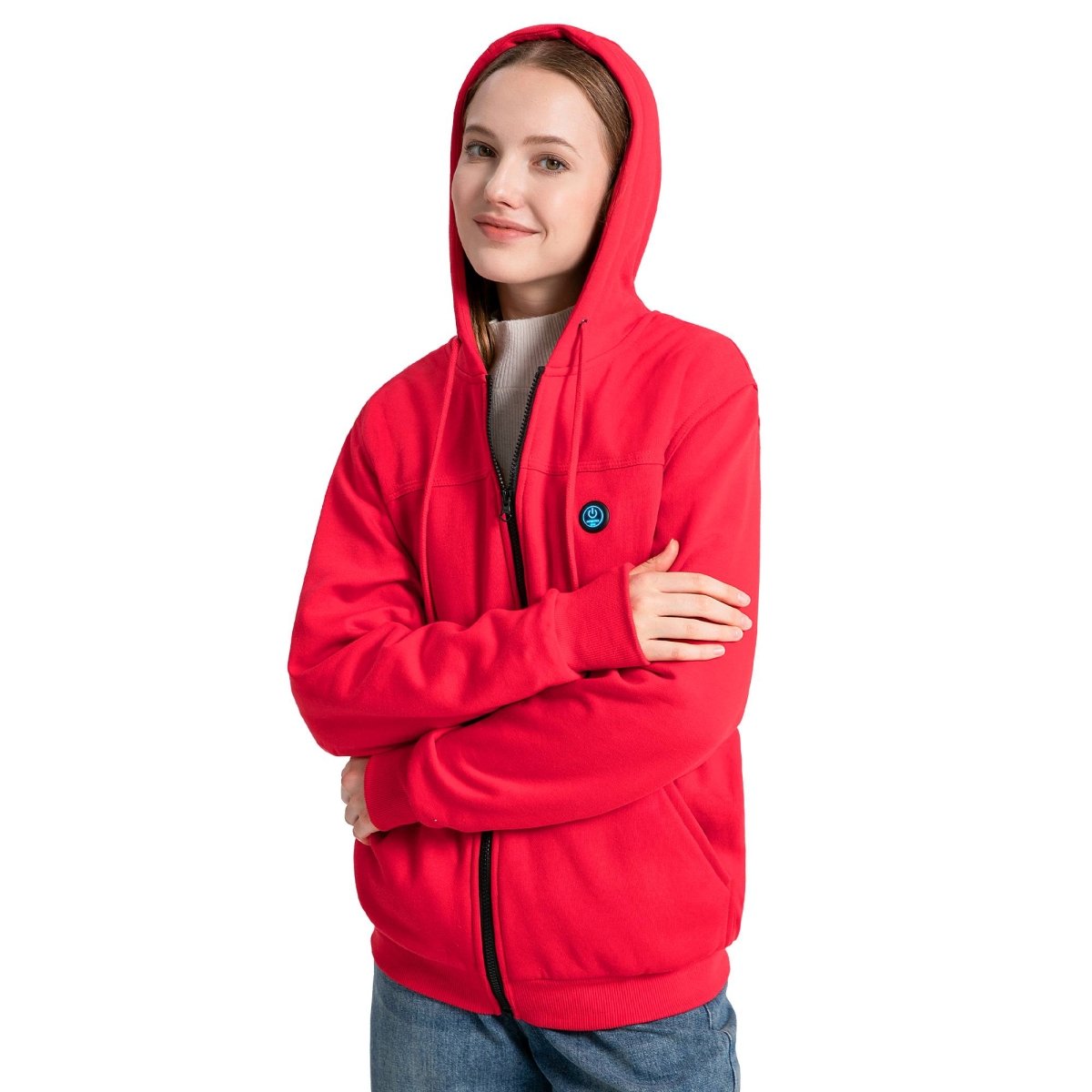 ANTARCTICA GEAR Heated Hoodie Sweater for Men with 12V 20000mAh Battery Pack - The Snag Bin