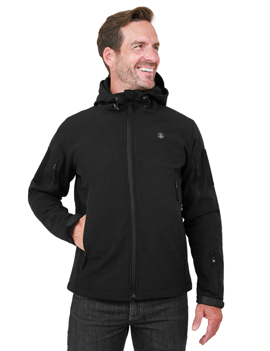 ANTARCTICA GEAR Heated Jacket for Men and Women, Winter Coat Soft Shell Heating Hood Jacket - The Snag Bin