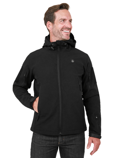 ANTARCTICA GEAR Heated Jacket for Men and Women, Winter Coat Soft Shell Heating Hood Jacket - The Snag Bin
