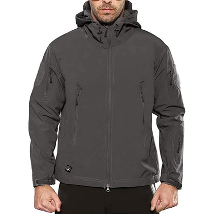 Army Outdoor Tactical Waterproof Softshell Fleece Jacket - The Snag Bin