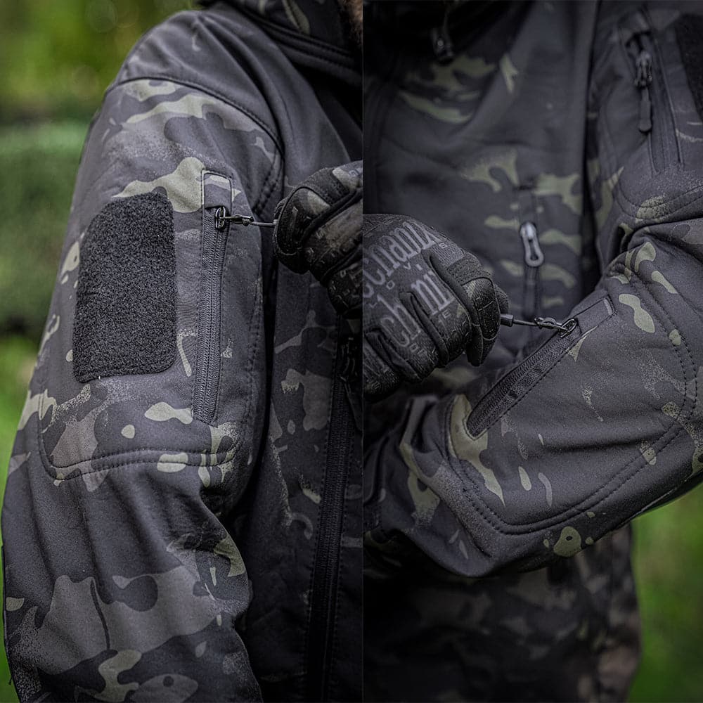 Army Outdoor Tactical Waterproof Softshell Fleece Jacket - The Snag Bin