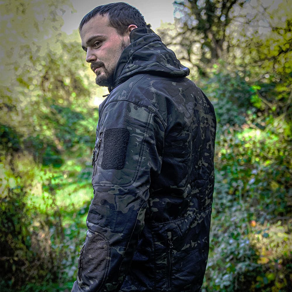 Army Outdoor Tactical Waterproof Softshell Fleece Jacket - The Snag Bin