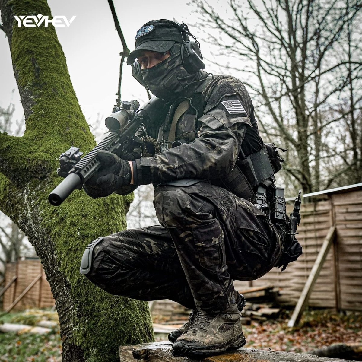 Army Tactical Desert Combat Shirt With Elbow Pad - G3 - The Snag Bin
