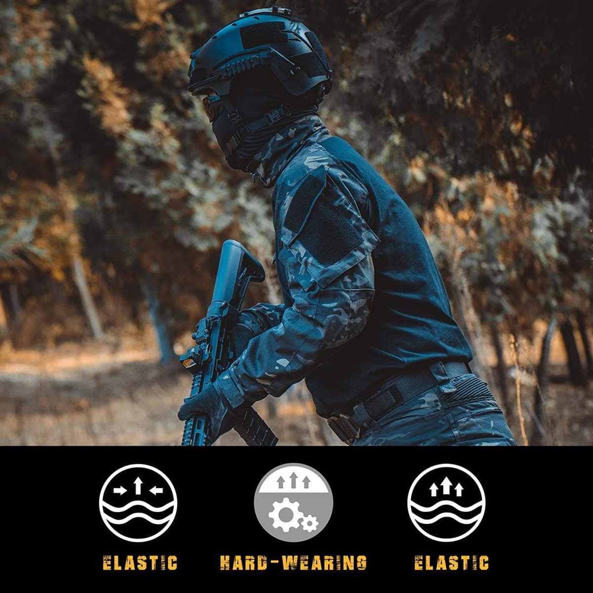 Army Tactical Desert Combat Shirt With Elbow Pad - G3 - The Snag Bin