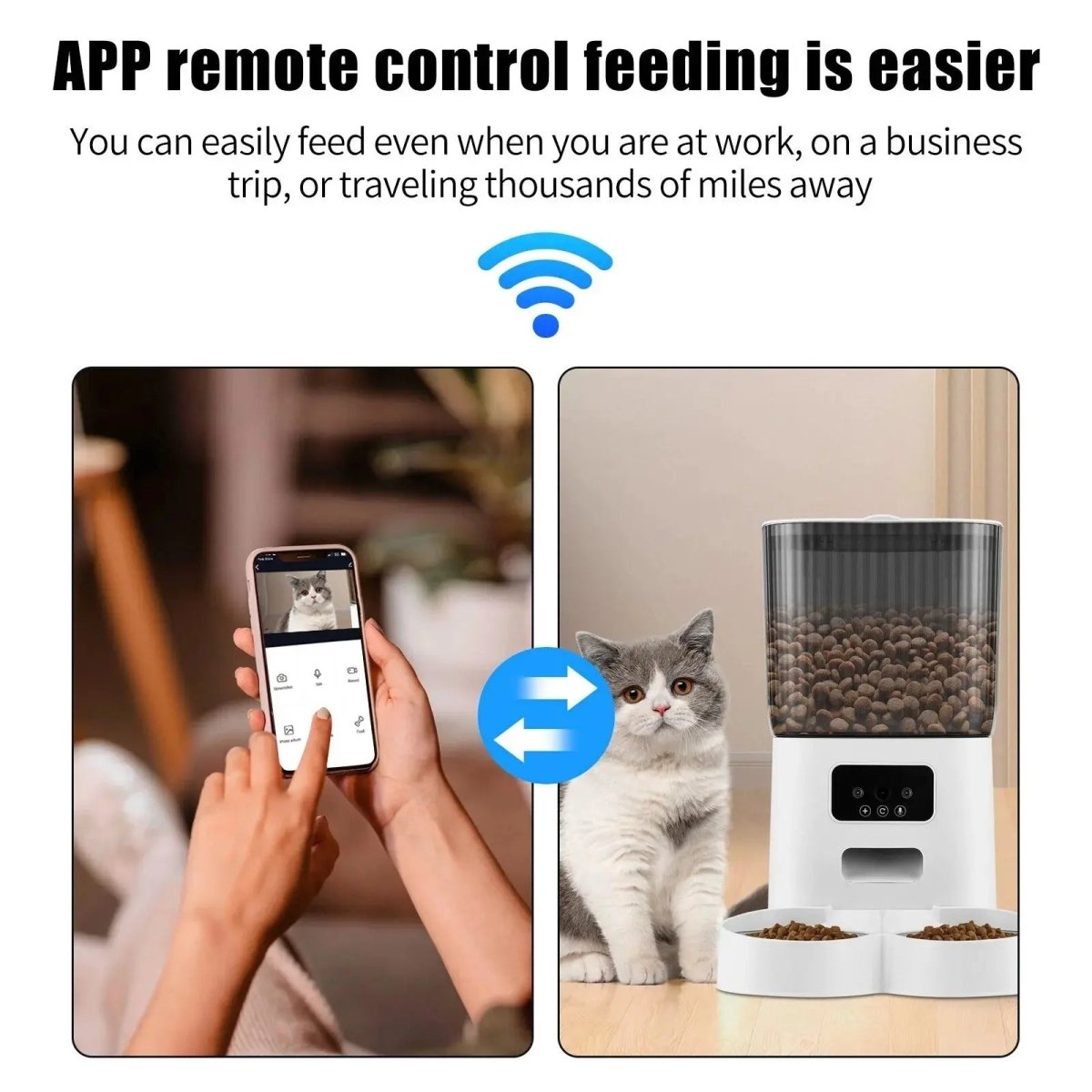 Automatic Pet Feeder with Camera - The Snag Bin