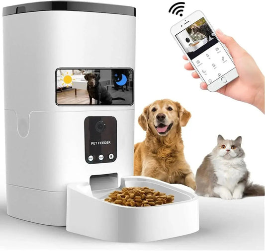 Automatic Pet Feeder with Camera&Wifi - The Snag Bin