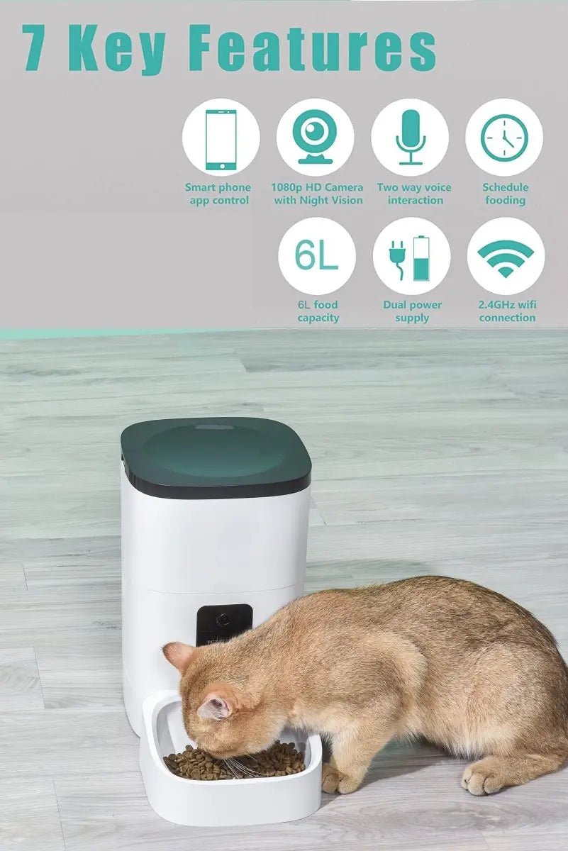 Automatic Pet Feeder with Camera&Wifi - The Snag Bin