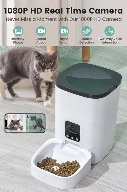 Automatic Pet Feeder with Camera&Wifi - The Snag Bin