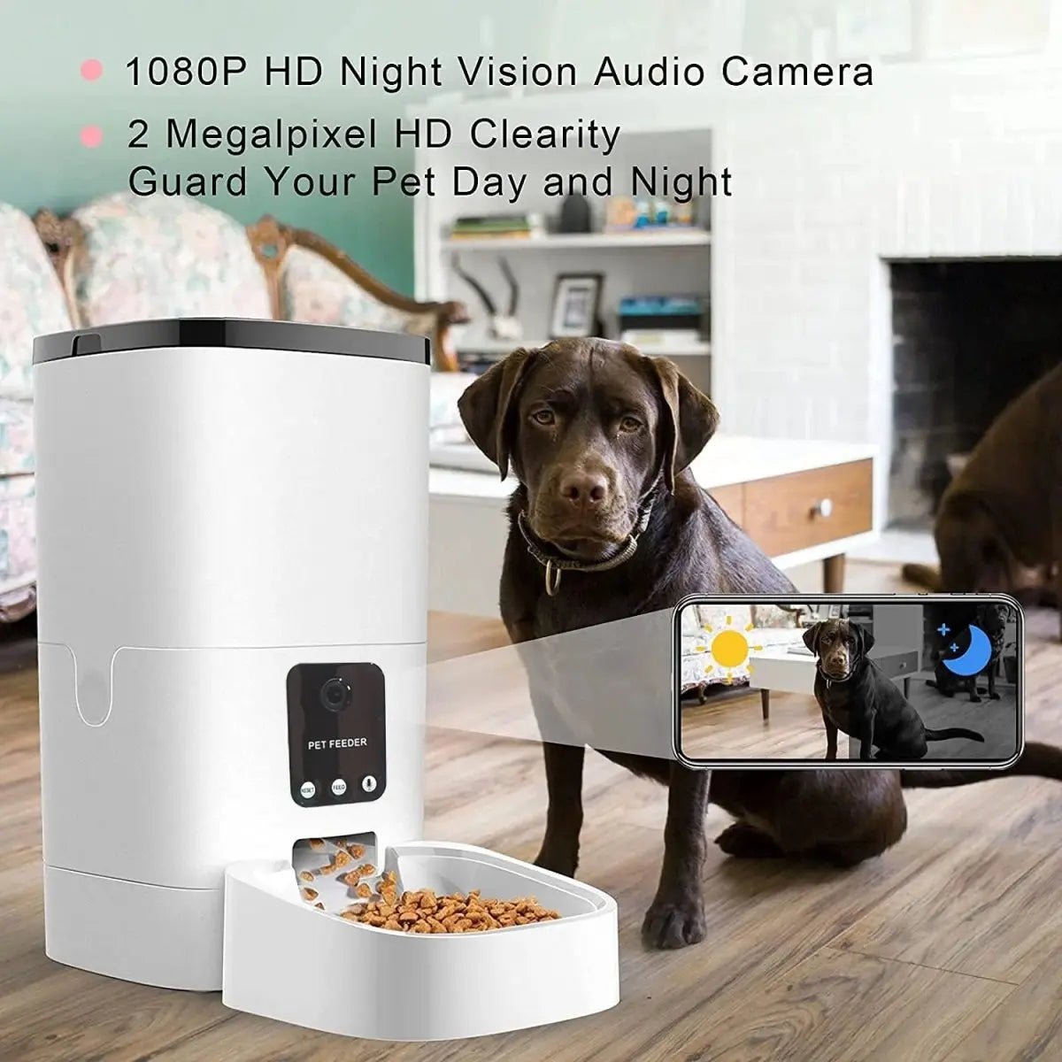 Automatic Pet Feeder with Camera&Wifi - The Snag Bin